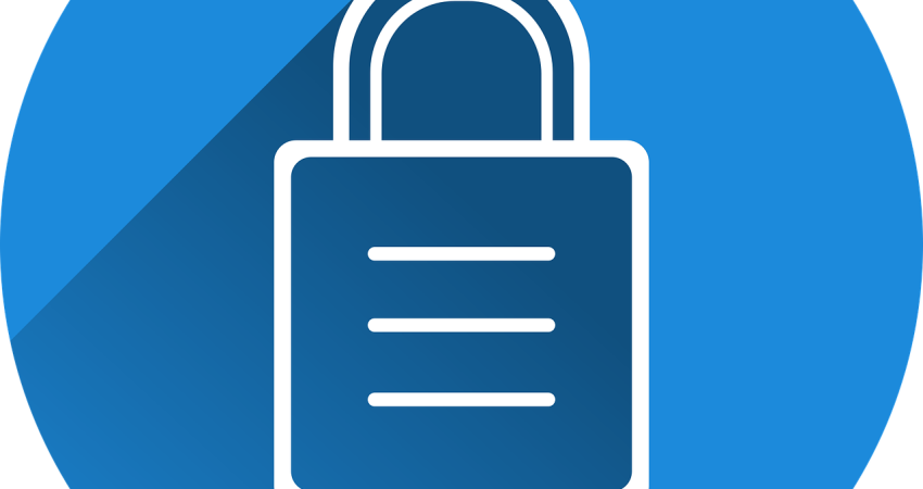 Free castle security locked vector