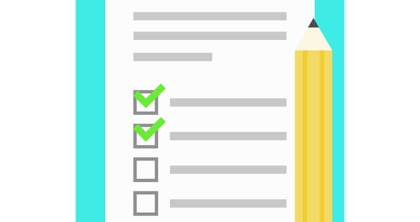 Free list notes icon illustration