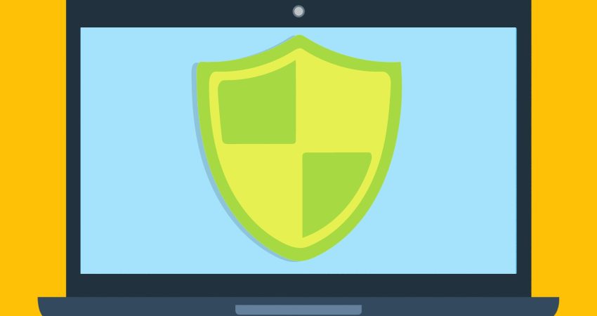 Free antivirus security privacy illustration
